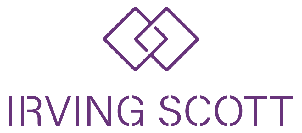 le logo d'Irving Scott