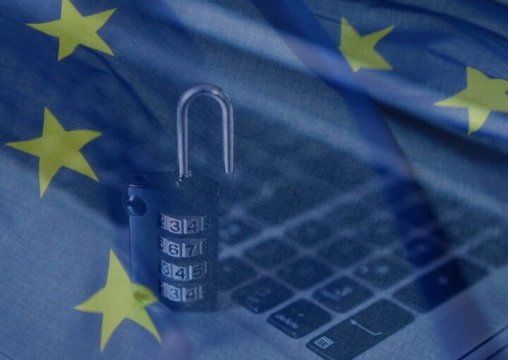 Reglamento General de Protección de Datos 4 una computadora portátil con un candado encima